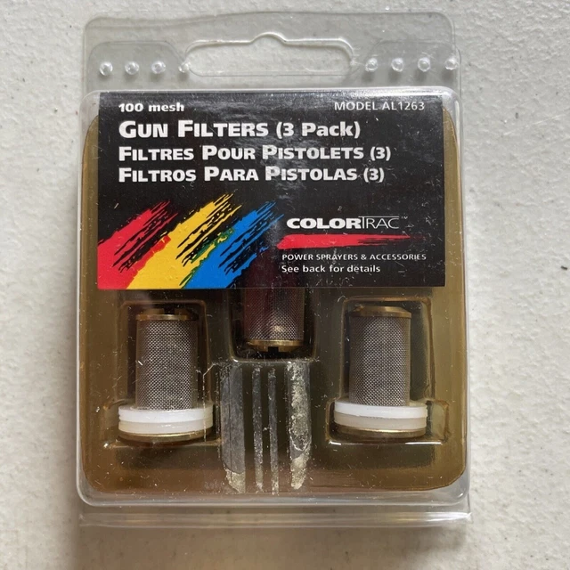 CAMPBELL HAUSFELD SPRAY GUN Paint FILTERS AL1263, 100 mesh pack of 3 (WCP015852)