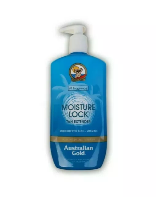 Australian Gold/Moisture Lock Tan Extender 473ml/Solariumkosmetik/Aftersun