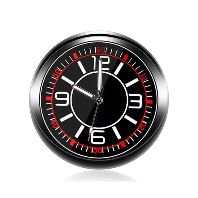 Horloge De Tableau De Bord Maciun - Quartz Avec Rétroéclairage - Collante Pour Voiture Ou Maison