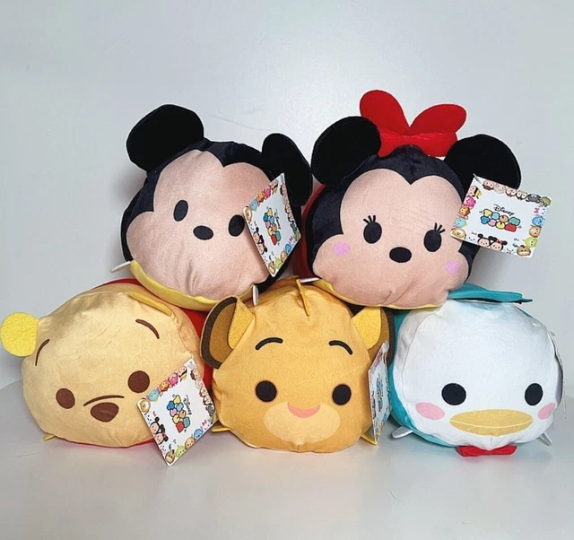 DISNEY LICENSED TSUM Tsum Plush Toy Cute Log 18CM Mickey Minnie