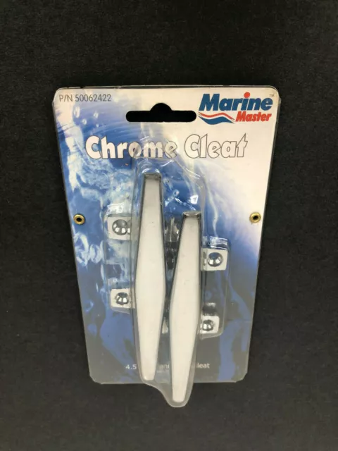 Marine Master Chrome Cleat 4.5" Boat & Dock Cleat