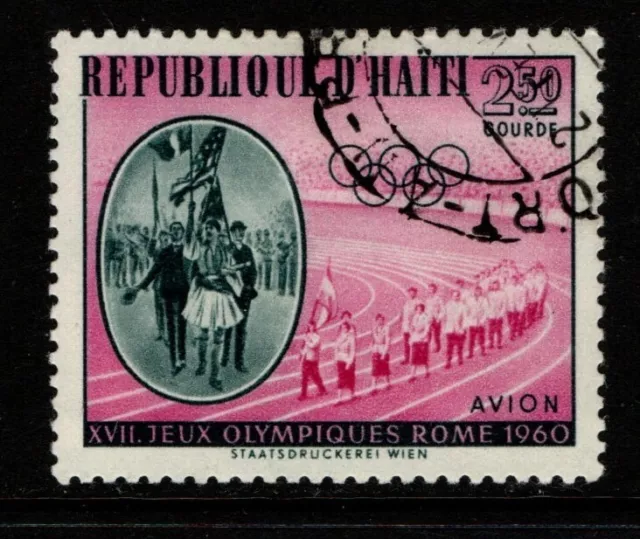 Haiti 1960 2g 50c Rome Olympic Games SG714 Used