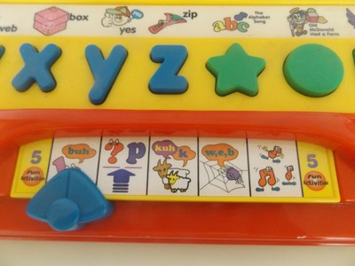 VTECH LITTLE SMART Alphabet Phonics Teacher With Music And Sounds. £5.