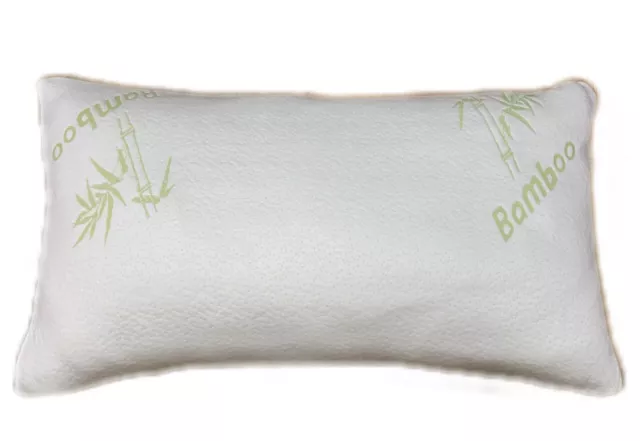 Bamboo Memory Foam Pillow Orthopaedic Firm Head Neck back Premium Support