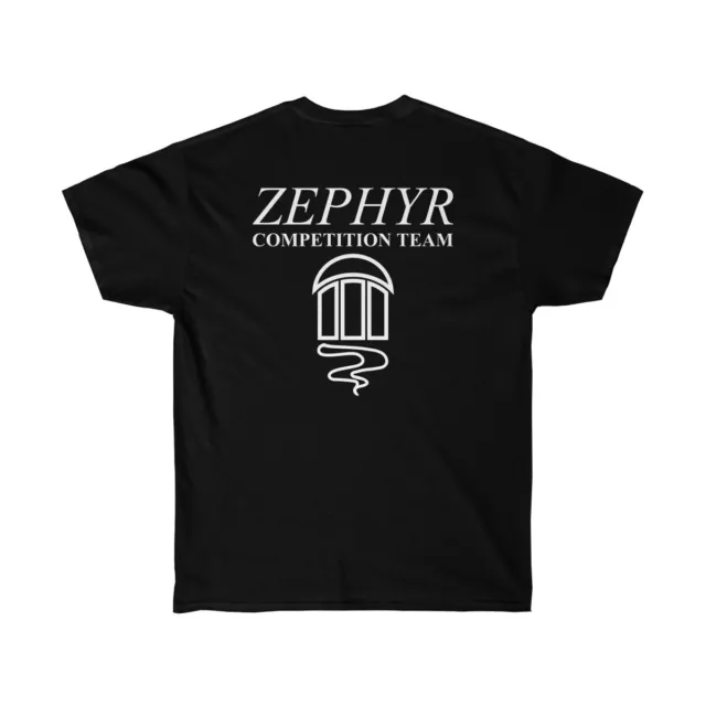 SKATEBOARD ZEPHYR COMPETITION - Custom back T-Shirt Tee