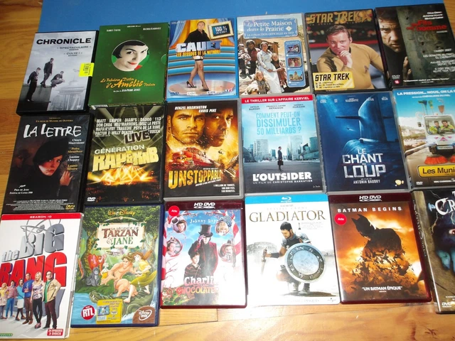 Lot de 90 Dvd, Coffrets, Blu-ray, HD Dvd Idem photos 3