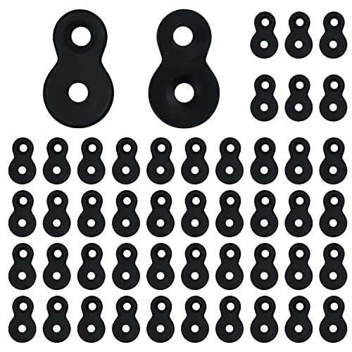 48 Pcs Figure 8 Fastener Steel Table Top Fastener Heavy Duty Hardware Desk Top F