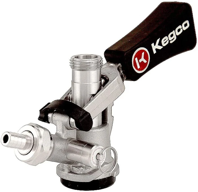 KC KTS97D-W D System Keg Tap, Stainless Steel