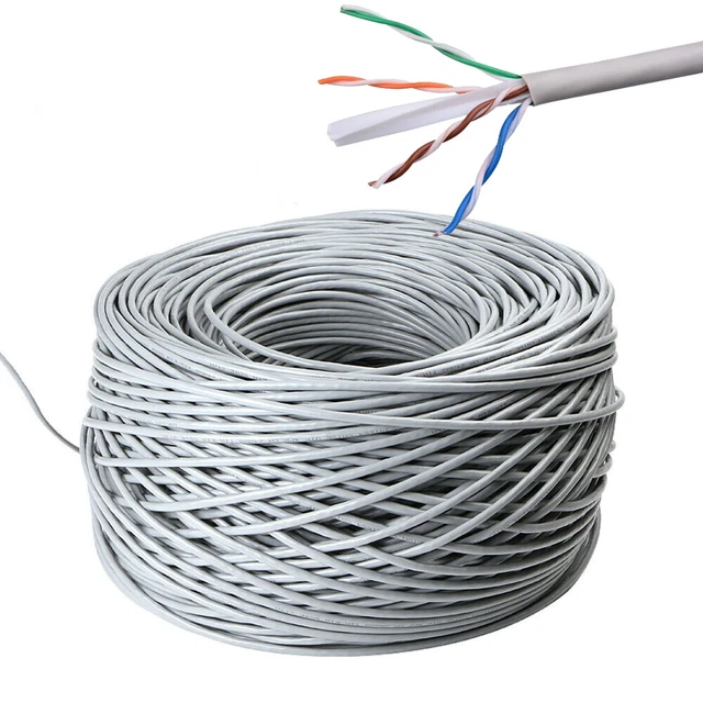 100M EXTERNAL OUTDOOR Network Ethernet Cable Cat6 LAN PC Router Modem ...