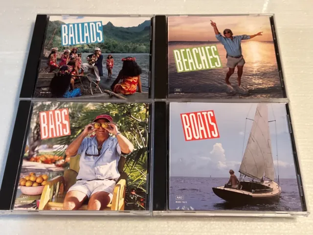 Boats, Beaches, Bars & Ballads [NO Box!!] Jimmy Buffett (CD, May-1992, 4 Discs)