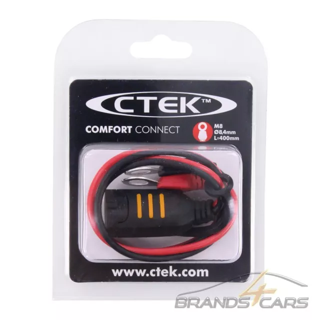 Ctek Schnellkontaktkabel Connect Eyelet M8 Für Xs 0.8 Xc 0.8 31797662