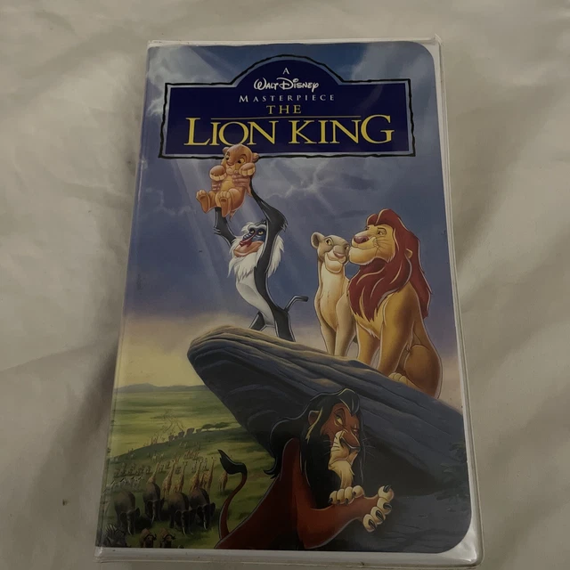 VINTAGE DISNEY THE Lion King Classic Masterpiece VHS Tape 2977 (1995