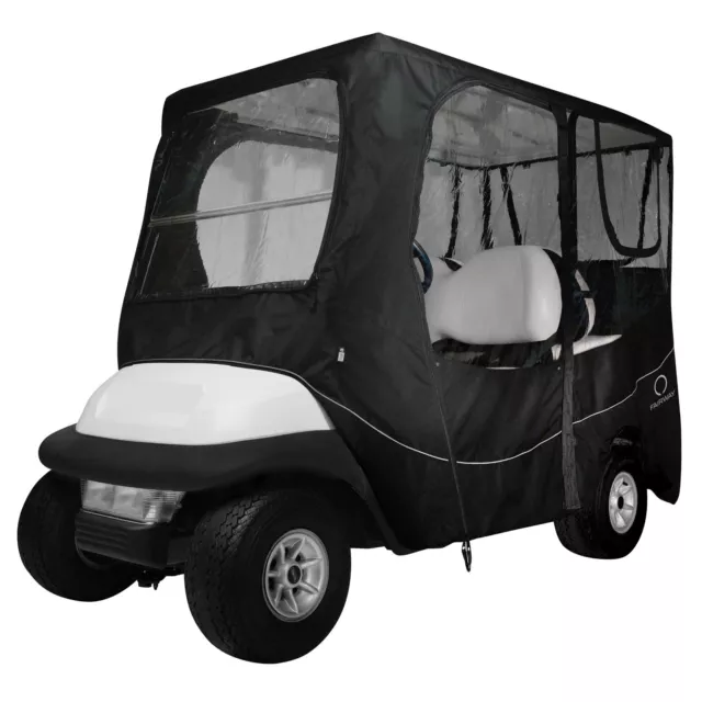 Classic Accessories Deluxe 4 Passenger Golf Cart Enclosure 80" Top Universal Fit