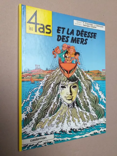 Craenhals Les 4 As et la déesse des mers première édition 1989 en TBE