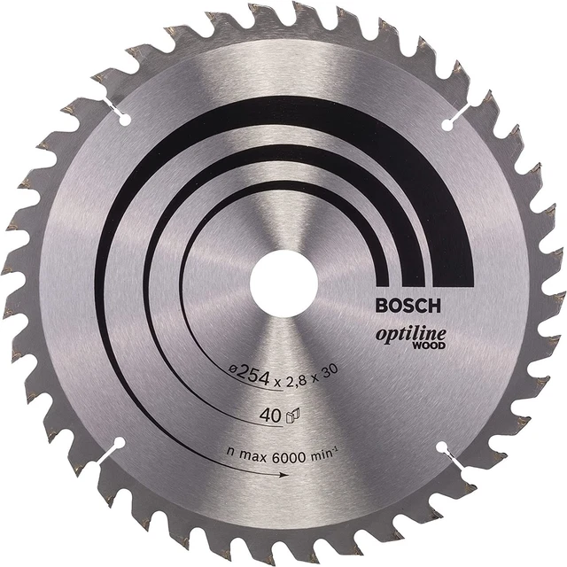 Sierra circular de madera Bosch Professional 2608640443 254 mm x 2,8 mm x 30 mm