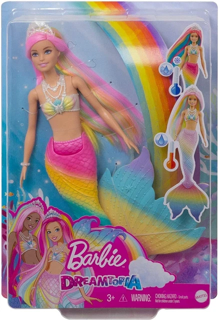 Magic barbie top arc en ciel