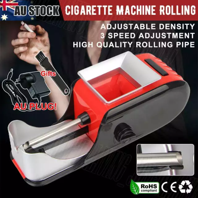 Automatic Cigarette Machine Rolling Tobacco Electric Maker Roller Injector Tube