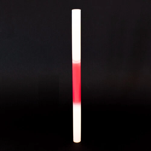 Grande Inghilterra San Giorgio Bastone Rosso e Bianco Lucido 25 cm