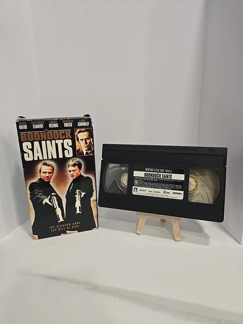 BOONDOCK SAINTS VHS Blockbuster Sticker Norman Reedus Willem Dafoe