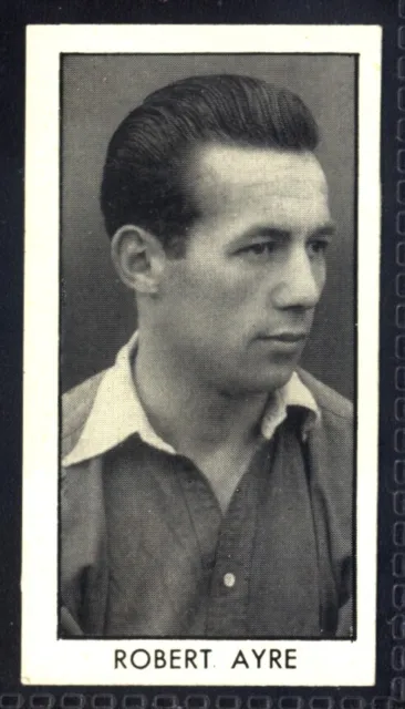 D.C. Thomson Football Stars 1957 (Adventure) Robert Ayre (Charlton) No. 33
