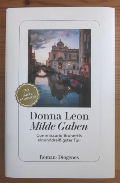 Milde Gabe  von Donna Leon (Gebundene Ausgabe)