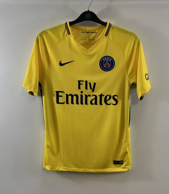 Paris Saint Germain Away Football Shirt 2017/18 Adults Small Nike H174