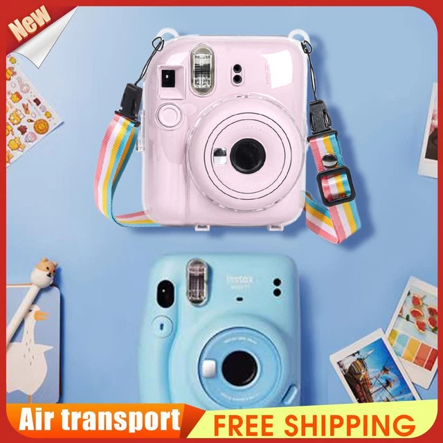 Mini Camera Bag PC Crystal Protective Shell Cover Shell for Camera Instax Mini12