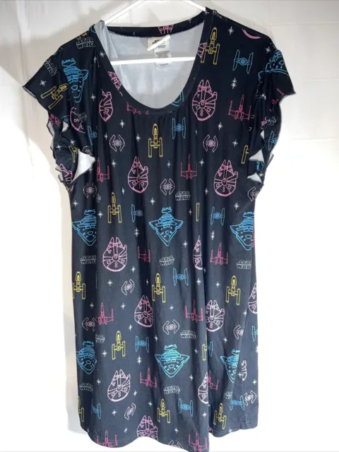 Star Wars “Off To Sleep We Go” Collection Woman’s Size XL Nightgown Ships!