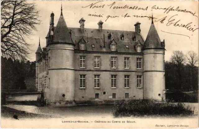 CPA LORREZ-le-BOCAGE Chateau du Comte de Segur (1299295)