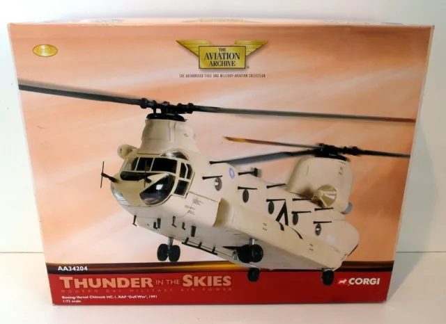Corgi Gulf War Chinook Diecast Aviation Archive Helicopter 1:72