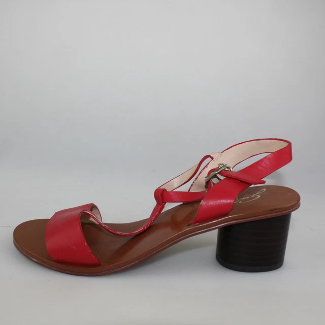 CHAUSSURES FEMME SANDALES cuir Confortissimo rouge 36 EUR 15 00