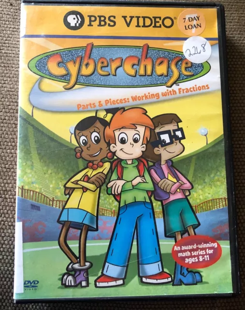 PBS Kids Cyberchase Totally Rad DVD TV Show Educational Cartoon 97368775749