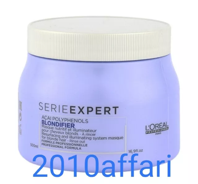 L'Oreal Professionnel Serie Expert Masque Blondifier Cheveux Blonds 500 ML Pour