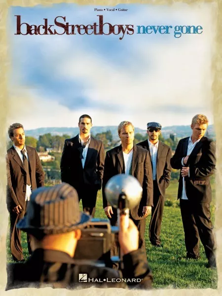 Backstreet Boys Never Gone Sheet Music Piano Vocal Guitar Songbook NEW 000306747