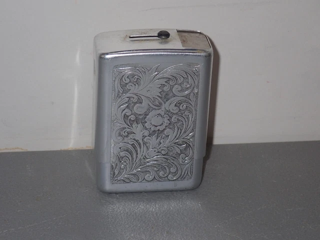 VINTAGE FANCY ALUMINUM Cigarette Pack Case - Park Industries Murfreesboro  Tenn. $23.80