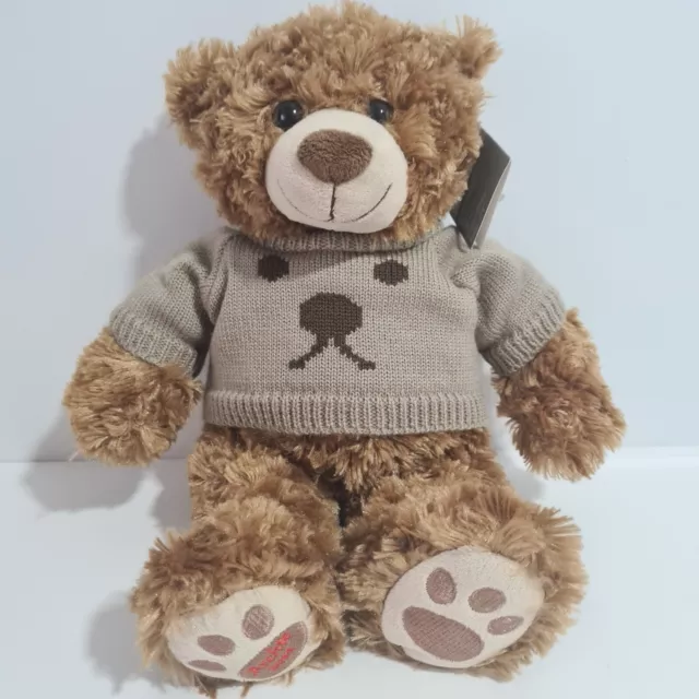 Myer Christmas Teddy Bear Archie 2014. Christmas Plush/Stuffed Toy With Tags.