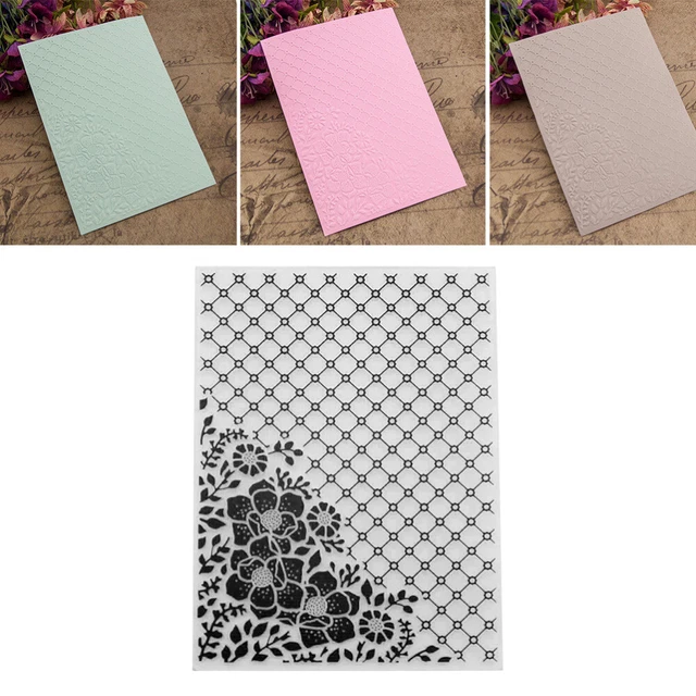 Lot De 4 Matrices Découpe Géométrique - Acier Carbone - Pour Scrapbooking, DIY, Décor