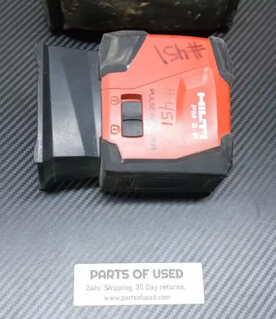 Hilti PM2P 2-Point Plumb Point Red Laser Level with Case TESTED