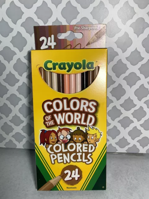 Crayola colors of the World colored pencils 24 count pack