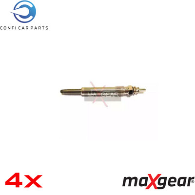 Glow Spine Set 4x per MERCEDES E250 S124 W124 2.5D 93 a 96 OM602.962 Febi NUOVO 