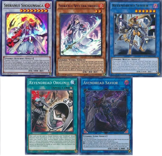 YUGIOH VENDREAD 2020 Deck - Avendread Savior - Shiranui Spectralsword 55  Cards $54.95 - PicClick