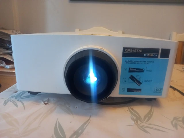 Christie DHD555-GS 5,000 ANSI Lumen 1DLP HD Laser Phosphor Projector