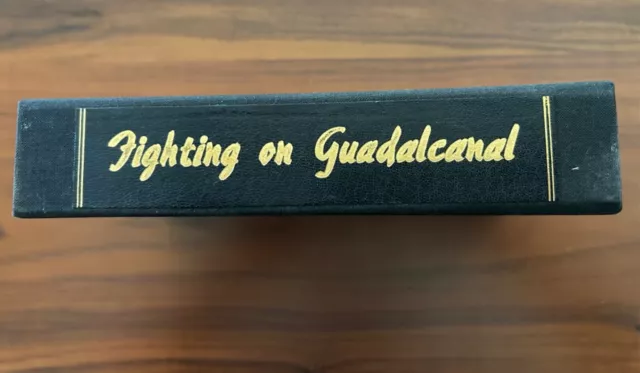 WW 2 USMC " Fighting on Guadalcanal " Book & patch WW 2 USMC " Fighting on Guadalcanal " Book & patch
