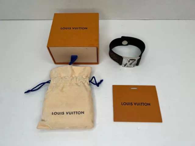 Louis Vuitton Nano Monogram Bracelet Monogram Canvas and Metal Brown 1009454