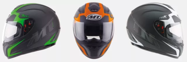 Casco Integral MT Helmets Thunder Squad | Pinlock Ready | XS S M L XL XXL XXXL