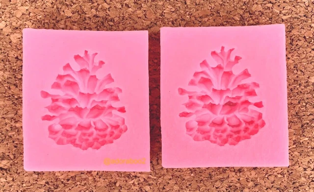 Pinecone Silicone Mold Set | Detailed Pine Tree Resin, Baking, Candy