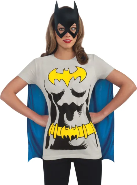 Rubie's Official Ladies Batman T-Shirt Set, Adult Costume - Large