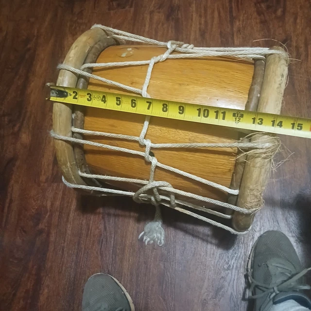 Tambora Dominicana Profesional De Orquesta En Soga Artesanal