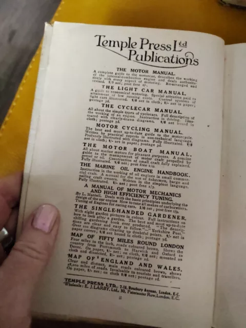 A Manual of Motor Mechanics and High Efficiency Tuning pre 1919 L. Mantell 3