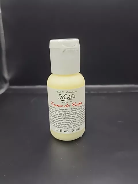 KIEHL'S Kiehls SINCE 1851 Creme de Corps Body Cream Mini Travel Sz 1oz 30 ml New